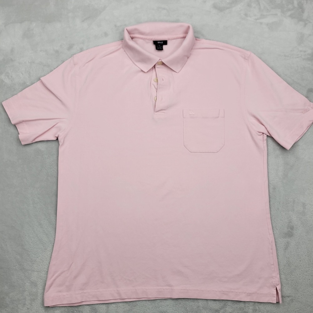 BRAX Shirt Mens Extra Large Polo Golf Club Performance Cool Feel Good Adult XL